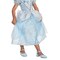 Girl's Cinderella Deluxe Princess Costume Light Blue Dress with Headpiece